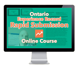 Experience Record Course Ontario